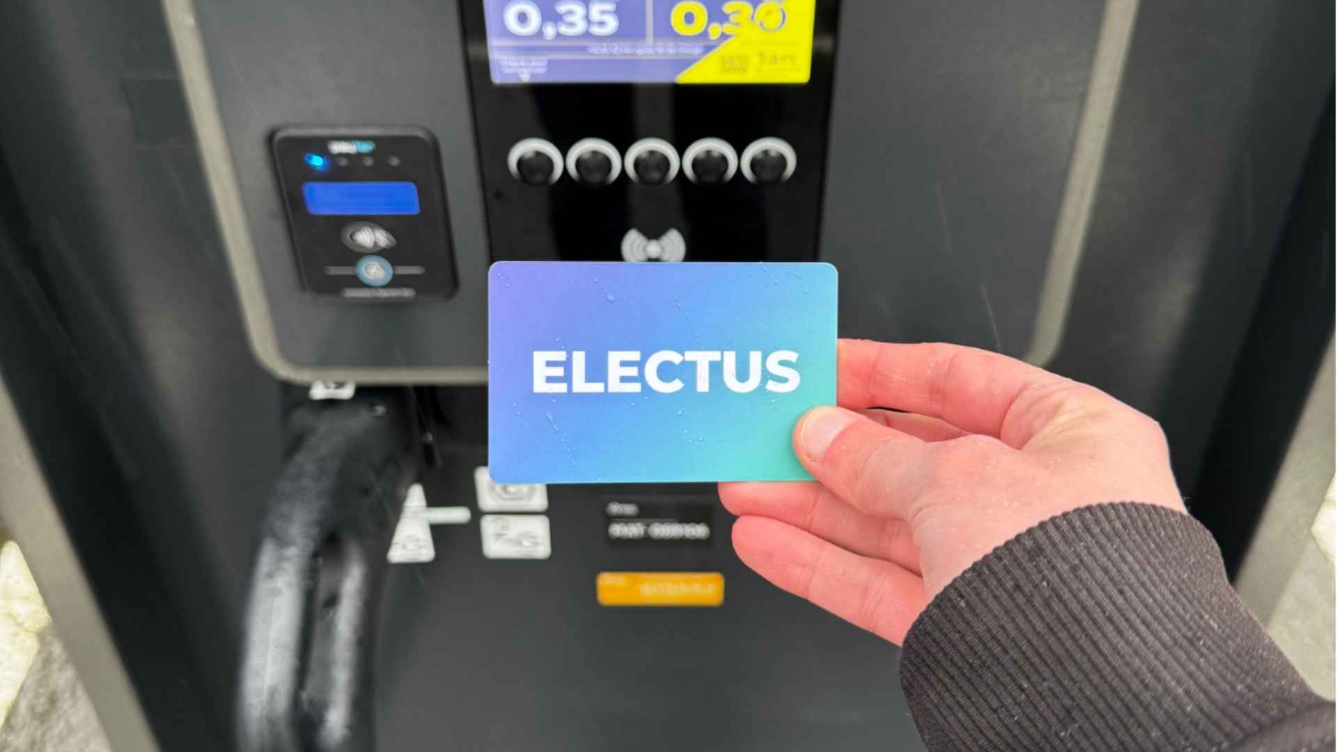 Electus, le badge de recharge ultime