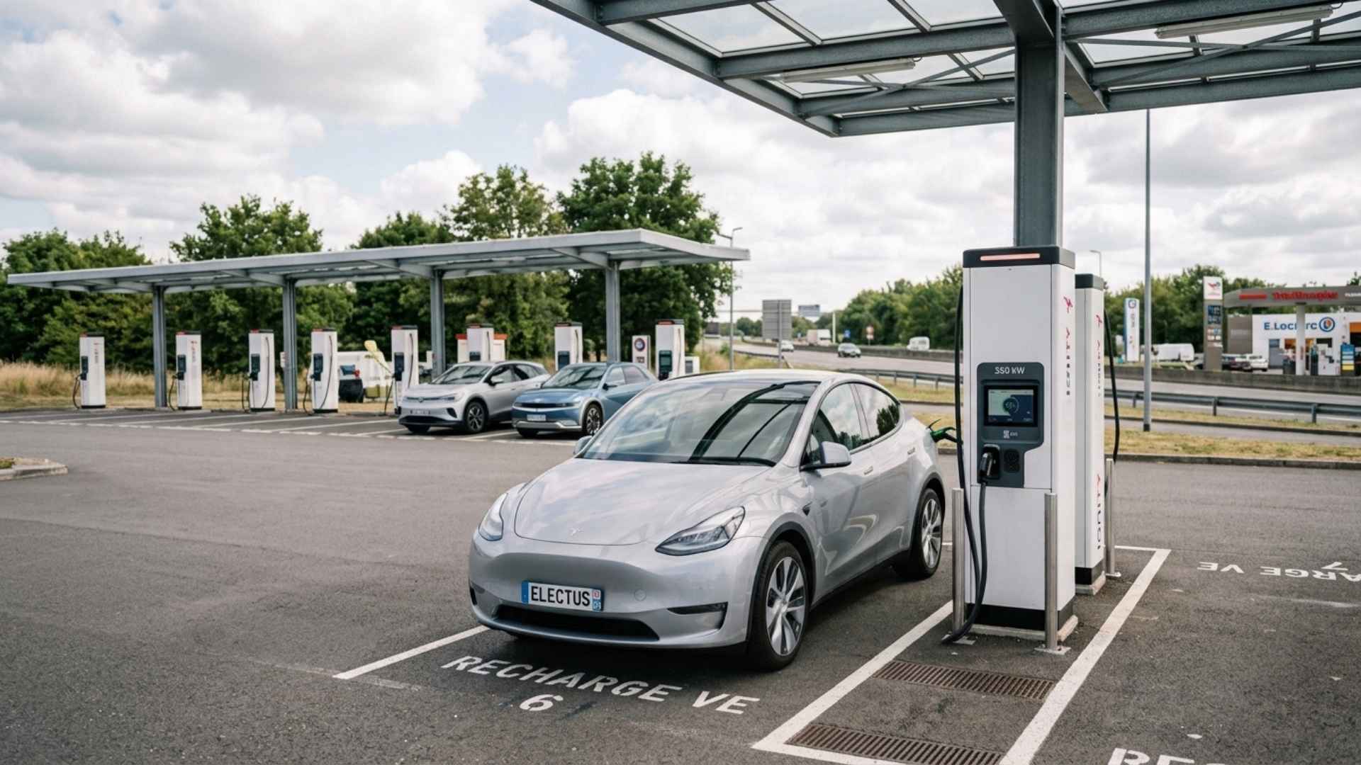 Comment recharge sur borne rapide ?